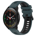 For Xiaomi MI Watch S1 Pro / Olive Green+Black