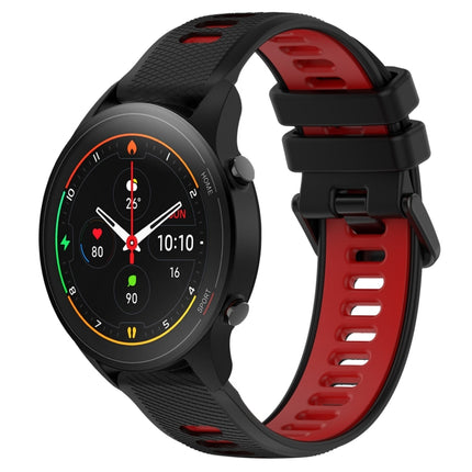 22mm Sports Two-Color Silicone Watch Band, For Xiaomi MI Watch S1, For Xiaomi MI Watch S1 Pro