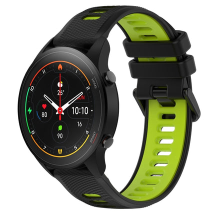 22mm Sports Two-Color Silicone Watch Band, For Xiaomi MI Watch S1, For Xiaomi MI Watch S1 Pro