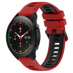 For Xiaomi MI Watch S1 Pro / Red+Black