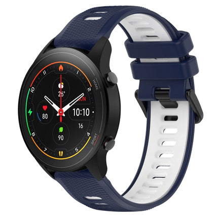 22mm Sports Two-Color Silicone Watch Band, For Xiaomi MI Watch S1, For Xiaomi MI Watch S1 Pro
