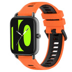 For  Xiaomi Haylou RS4 LS12 / Orange+Black