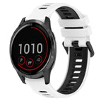 For Garmin Vivoactive 4 / White+Black