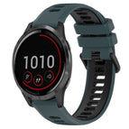 For Garmin Vivoactive 4 / Olive Green+Black