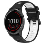 For Garmin Vivoactive 4 / Black+White