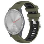 For Garmin Vivomove 3S / Army Green+Black