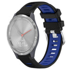 For Garmin Vivomove 3S / Black+Blue