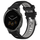 For Garmin Vivoactive 4S / Black+Grey