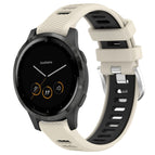 For Garmin Vivoactive 4S / Starlight+Black