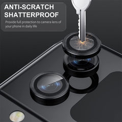 For Samsung Galaxy Z Flip4 / W23 Flip ENKAY Hat-Prince 9H Rear Camera Lens Aluminium Alloy Tempered Glass Film, For Samsung Galaxy Z Flip4 / W23 Flip