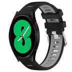 For Samsung Galaxy Watch4 44mm / Black+Grey