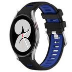 For Samsung Galaxy Watch4 40mm / Black+Blue