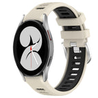 For Samsung Galaxy Watch4 40mm / Starlight+Black