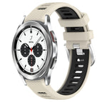 For Samsung  Galaxy Watch4 Classic 42mm / Starlight+Black