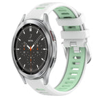 For Samsung  Galaxy Watch4 Classic 46mm / White+Teal