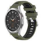 For Samsung  Galaxy Watch4 Classic 46mm / Army Green+Black