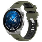 For Huawei Watch GT3 Pro 46mm / Army Green+Black
