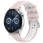 For Huawei Watch GT3 46mm / Pink+White