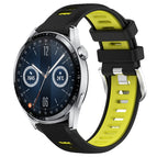 For Huawei Watch GT3 46mm / Black+Lime Green
