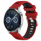For Huawei Watch GT3 46mm / Red+Black