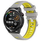 For Huawei Watch GT Runner / Grey+Yellow