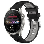 For Huawei Watch 3 Pro / Black+Grey