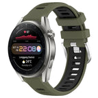 For Huawei Watch 3 Pro New / Army Green+Black