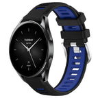 For Xiaomi Watch S2 42mm / Black+Blue
