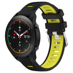 For Xiaomi MI Watch S1 Pro / Black+Lime Green