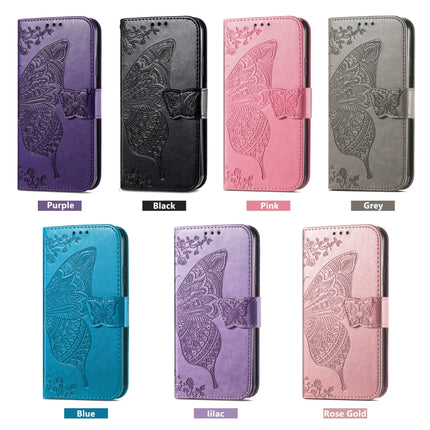 Butterfly Love Flower Embossed Leather Phone Case, For Infinix Note 12 G96, For OnePlus Ace 2, For Realme C55