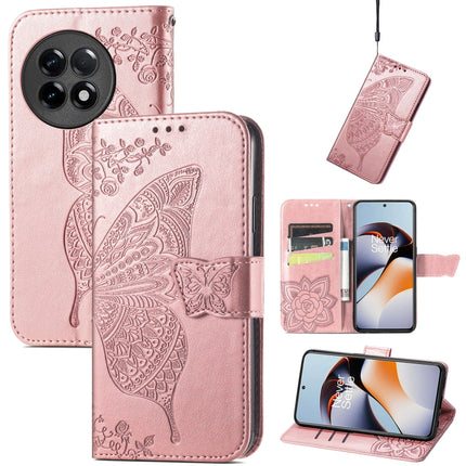 Butterfly Love Flower Embossed Leather Phone Case, For Infinix Note 12 G96, For OnePlus Ace 2, For Realme C55