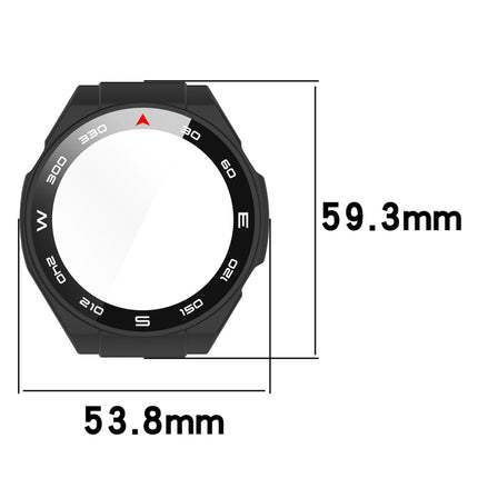 PC+ Toughened Film Integrated Watch Protective Case, For Huawei Watch Ultimate