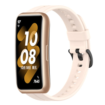 Solid Color Silicone Watch Band, For Huawei Band 7, For Huawei Band 6