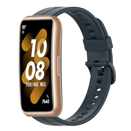 Solid Color Silicone Watch Band, For Huawei Band 7, For Huawei Band 6