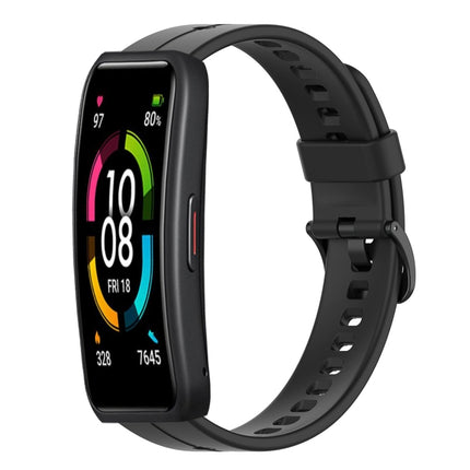 Solid Color Silicone Watch Band, For Huawei Band 7, For Huawei Band 6