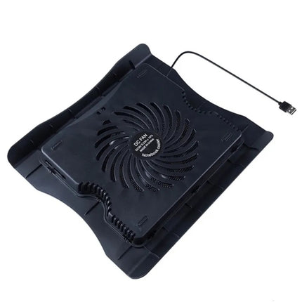 883 Game Work Laptop Router Heat Dissipation Stand with LED Light Fan, 883