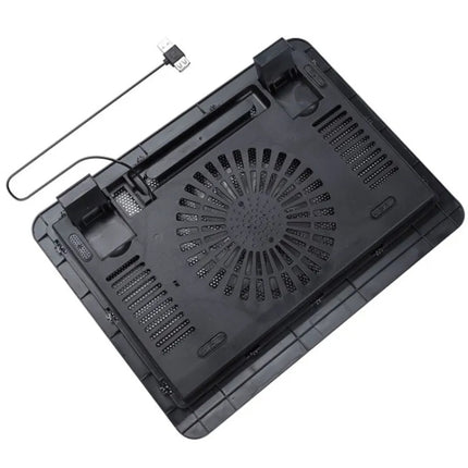 N191 USB Powered Portable Slim Silent Fan Laptop Cooling Pad with Stand, N191