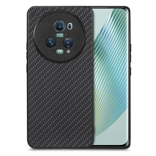 Carbon Fiber Texture Leather Back Cover Phone Case, For Honor Magic5 Pro, For vivo X70