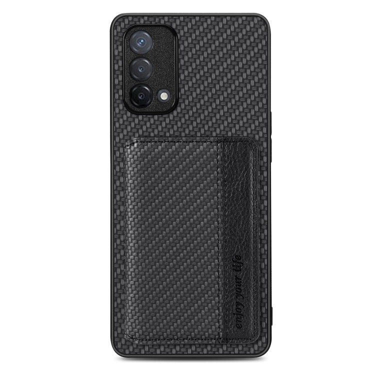 Carbon Fiber Magnetic Card Bag Phone Case