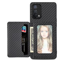 Carbon Fiber Magnetic Card Bag Phone Case