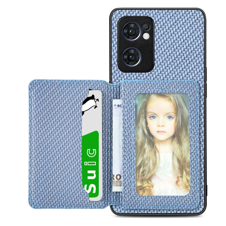 Carbon Fiber Magnetic Card Bag Phone Case