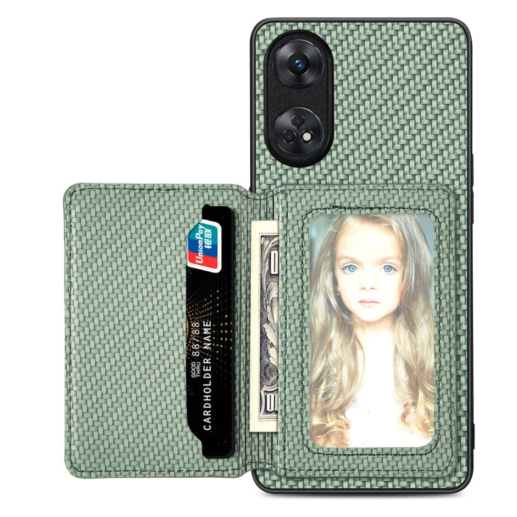 Carbon Fiber Magnetic Card Bag Phone Case