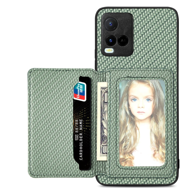 Carbon Fiber Magnetic Card Bag Phone Case