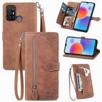 For ZTE Blade A52 / Brown