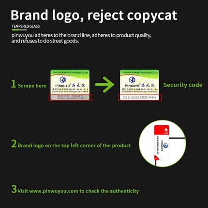 PINWUYO 9H 3D Hot Bending Tempered Glass Film, For Huawei Mate X3