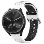For Garmin Vivomove Sport / White+Black