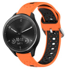 For Garmin Vivomove Sport / Orange+Black