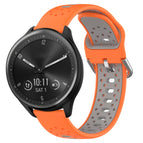 For Garmin Vivomove Sport / Orange+Grey
