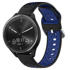For Garmin Vivomove Sport / Black+Blue