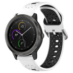 For Garmin Vivoactive3 / White+Black